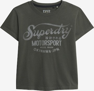 T-shirt Superdry en gris : devant