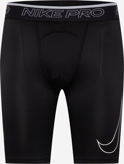 NIKE Pantalon de sport en noir / blanc, Vue avec produit