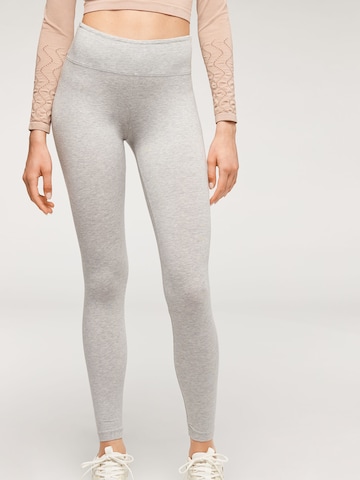 CALZEDONIA Skinny Leggings in Grey: front