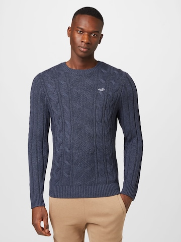 Pullover di HOLLISTER in blu: frontale