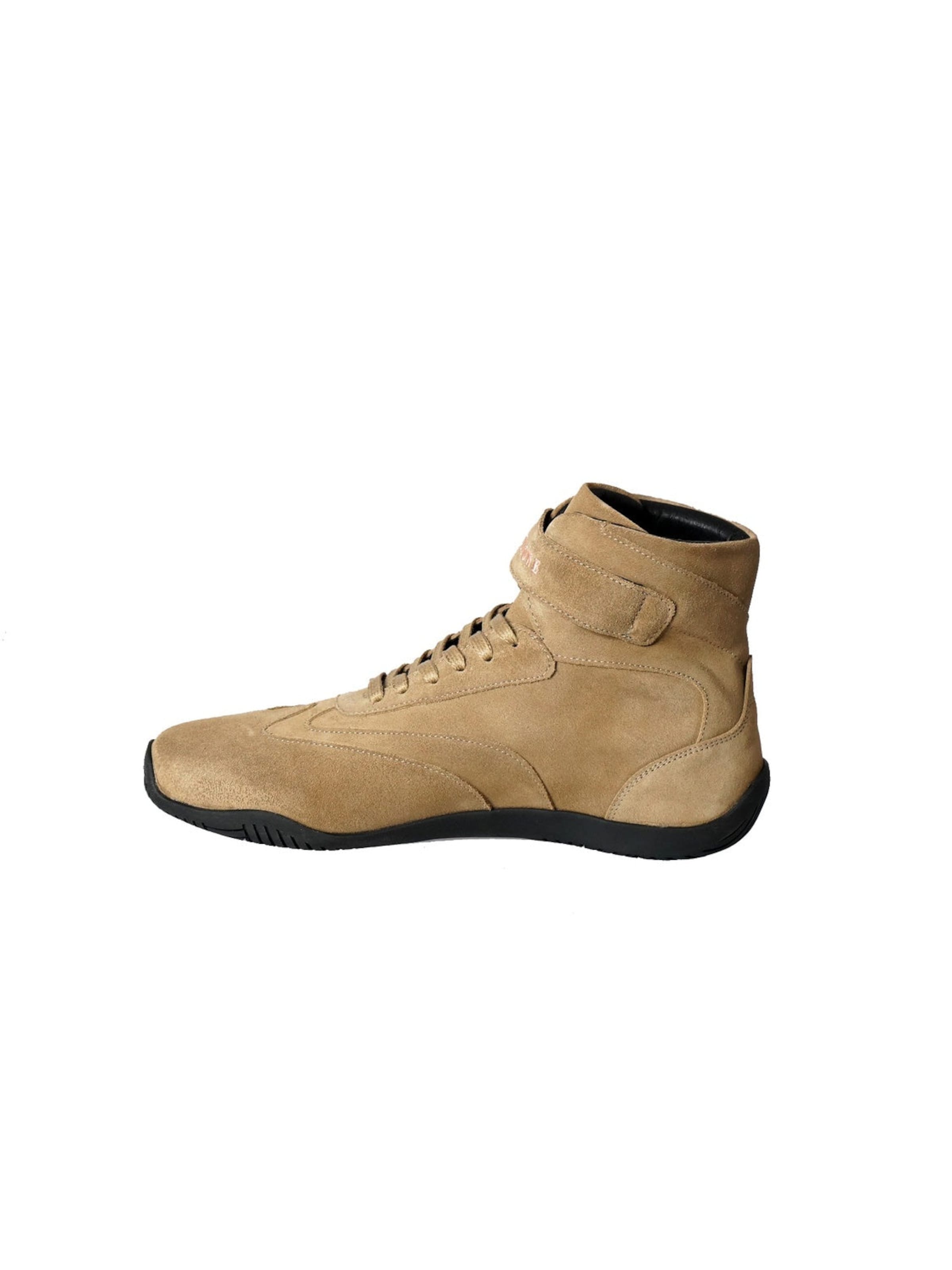 Sneaker alta 'Senna' di Yoxeone in beige