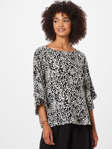 Superdry Blouse 'Lola' in Zwart: voorkant