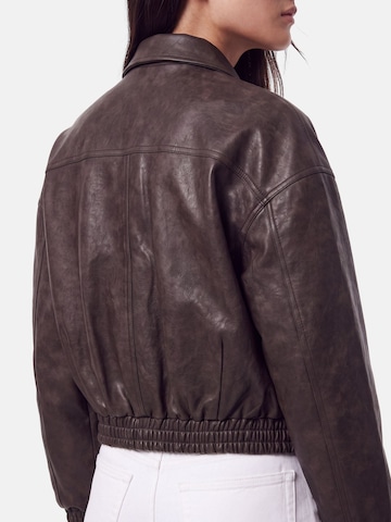 PIECES Between-Season Jacket 'PCARIANA' in Brown