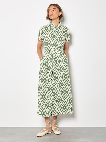 Apricot Dress ' ' in Green: front