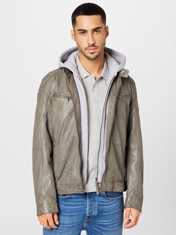 Gipsy Between-season jacket in Grey: front