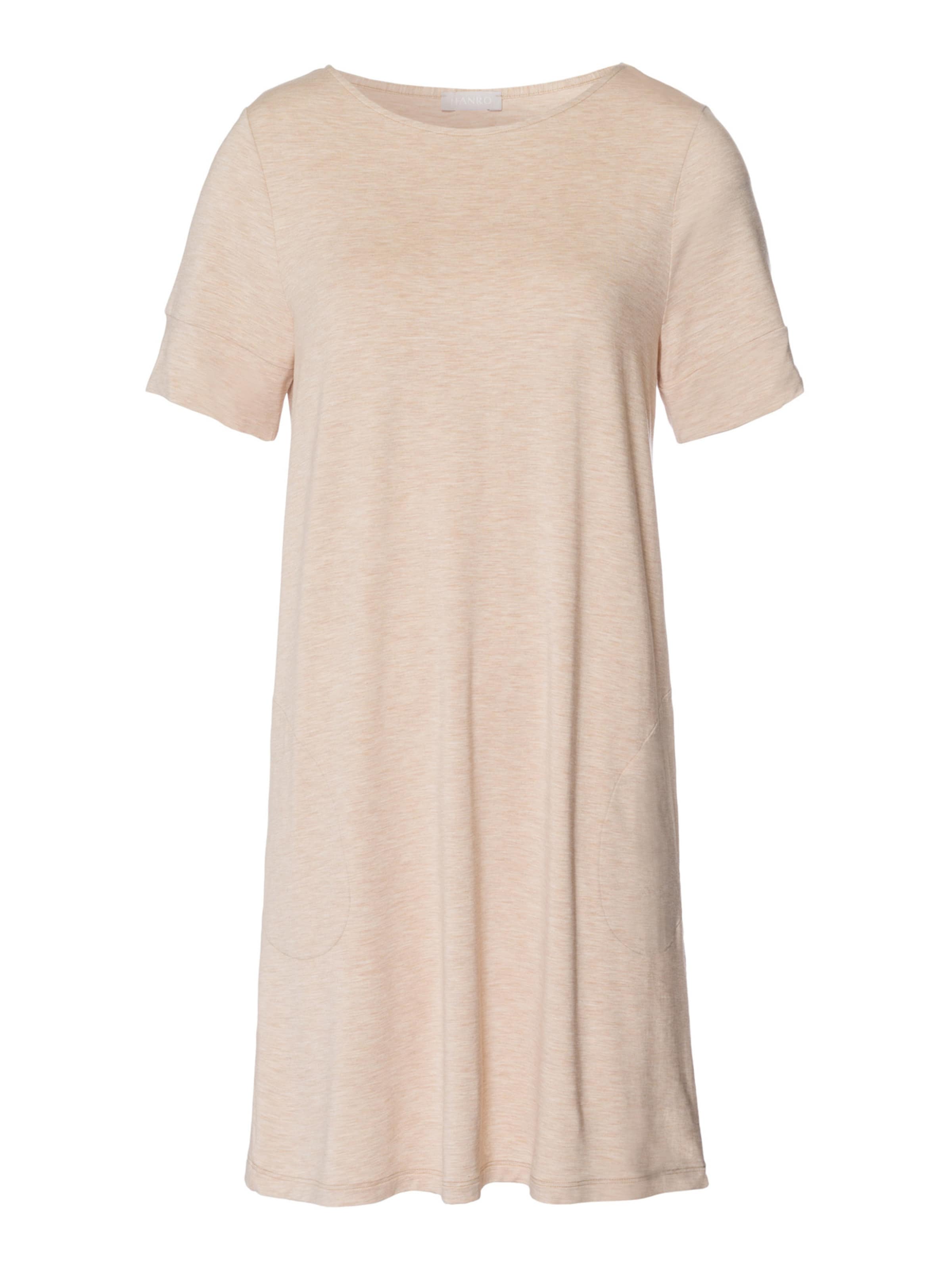 Hanro - Camisola de pijama ' Natural Elegance ' em bege: frente