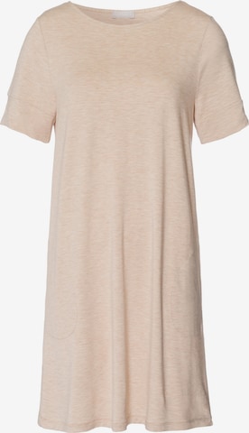 Hanro - Camisola de pijama ' Natural Elegance ' em bege: frente