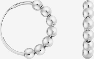Sofia Milani Ohrringe 'Ball' in Silber: Vorderseite