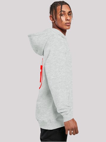 F4NT4STIC Sweatshirt 'Eminem E Rap Hip Hop Music' in Grey