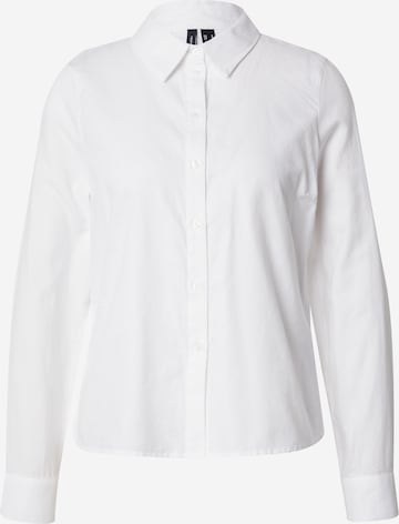 VERO MODA Blus 'ANI' i vit: framsida