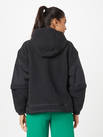 ADIDAS ORIGINALS Zip-Up Hoodie 'Polar Fleece' in Black