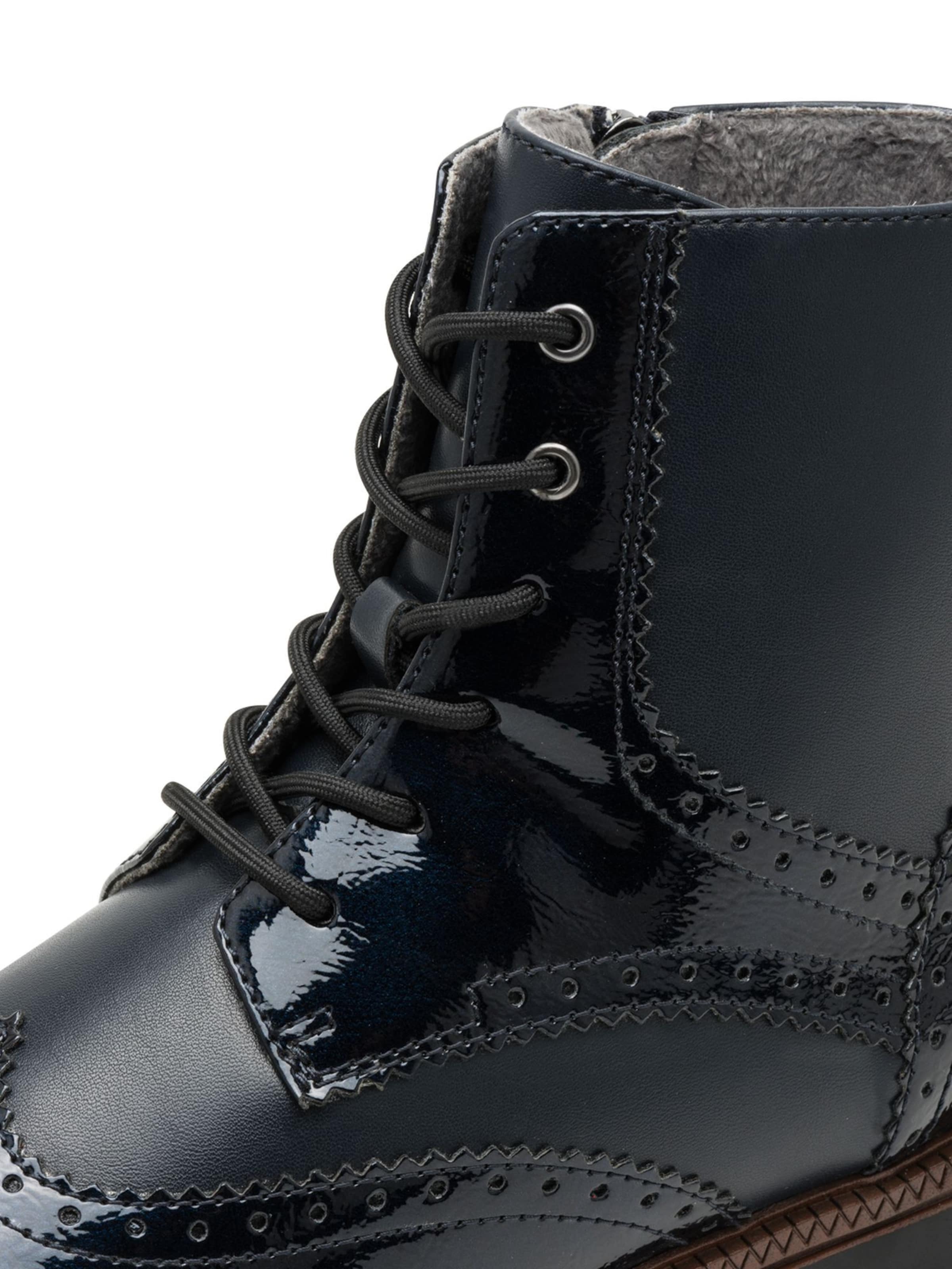 Bottines à lacets s.Oliver en bleu