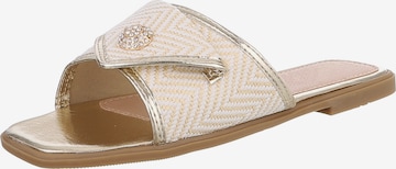 Ital-Design Pantolette in Gold: Vorderseite