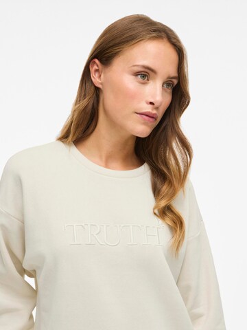 VILA Sweatshirt 'VIElsk' i beige