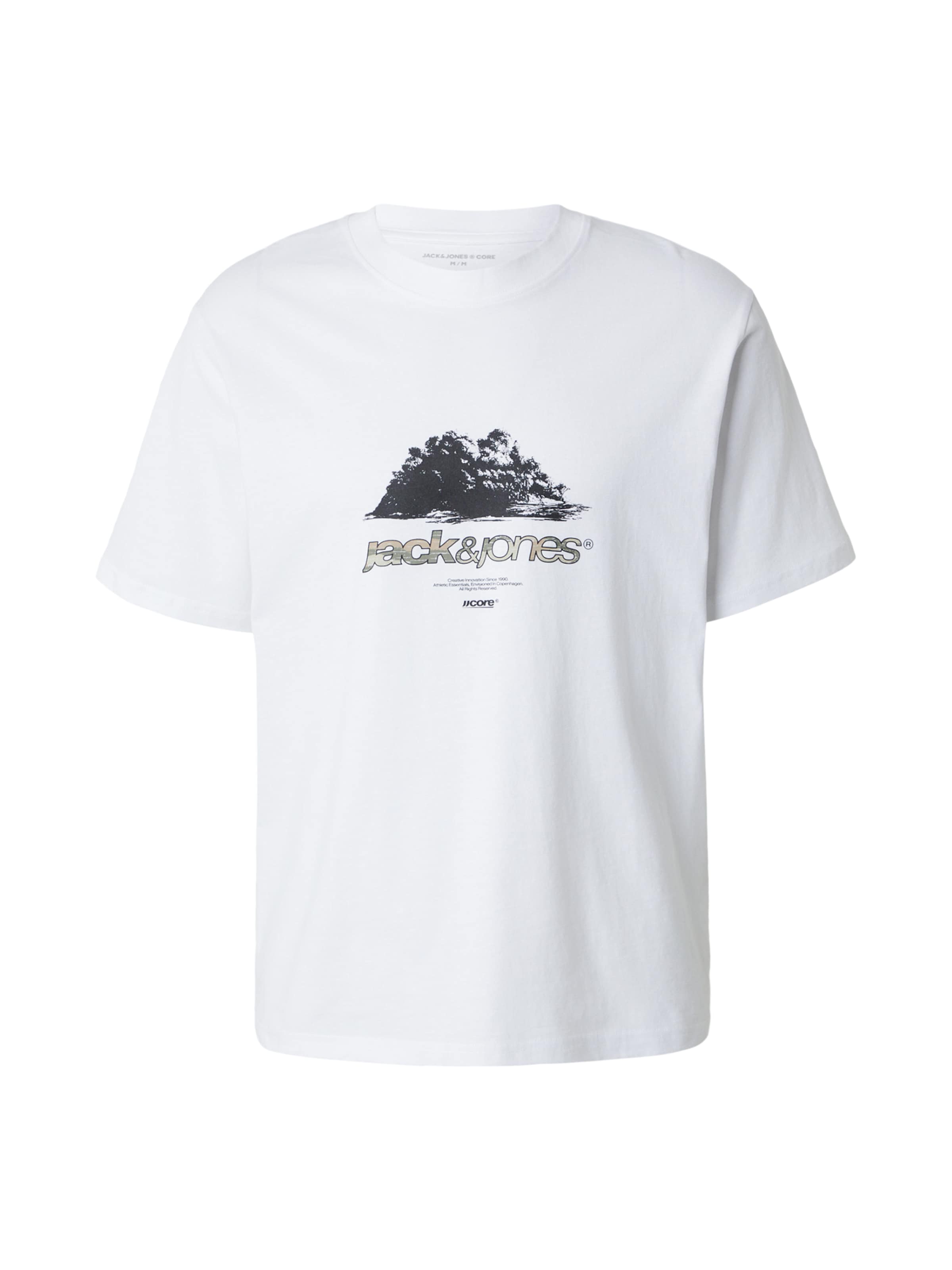 JACK & JONES Póló 'JCOBREEZE' - fehér: elől