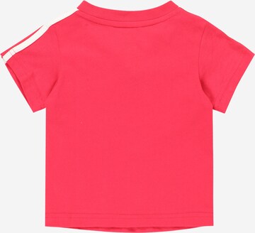 ADIDAS SPORTSWEAR Performance Shirt 'Essentials 3 Stripes' in Pink