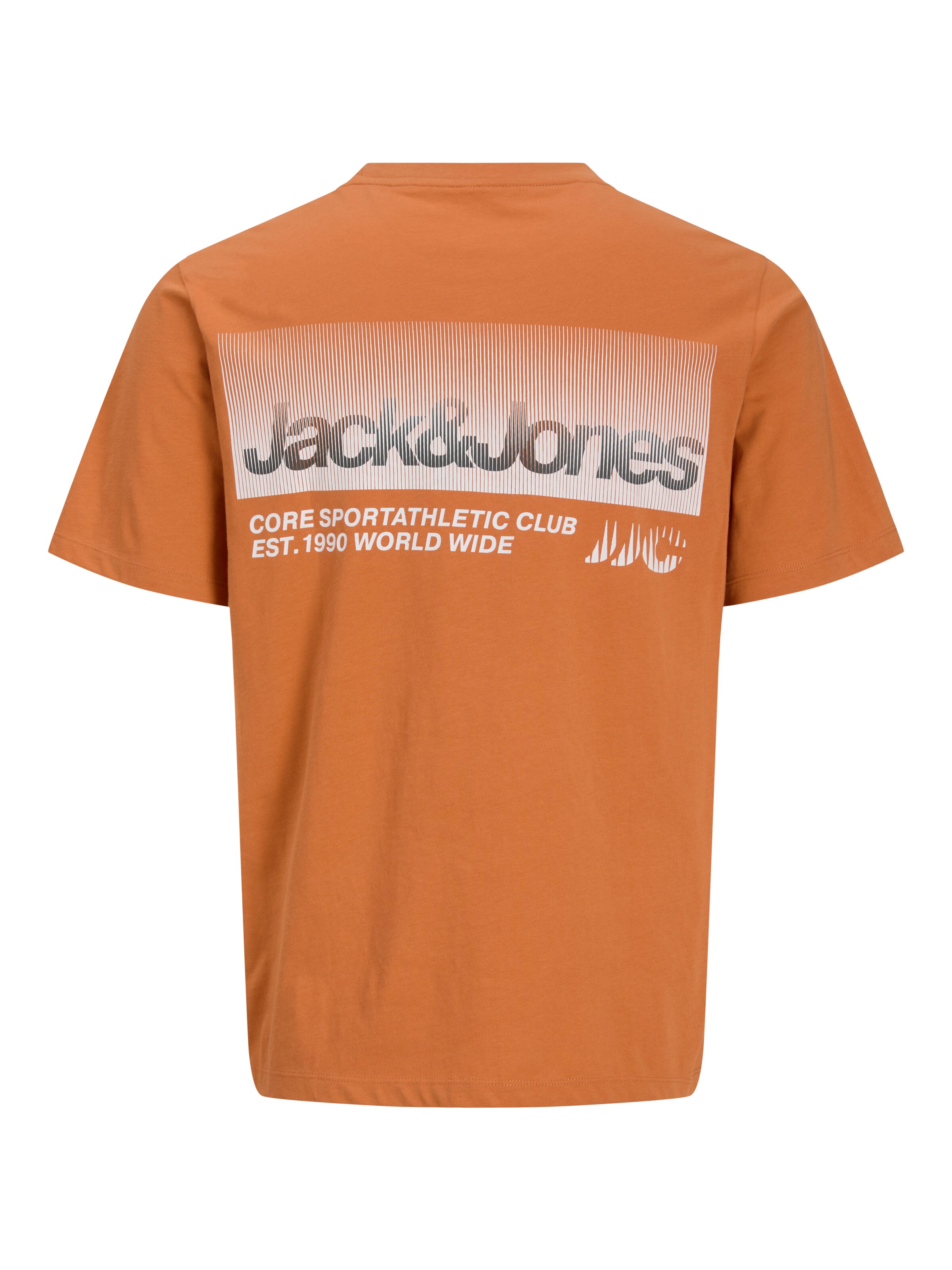 JACK & JONES Tričko 'JCOECHO' - Oranžová