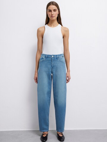 Mavi Loosefit Jeans 'Leila' in Blau: Vorderseite