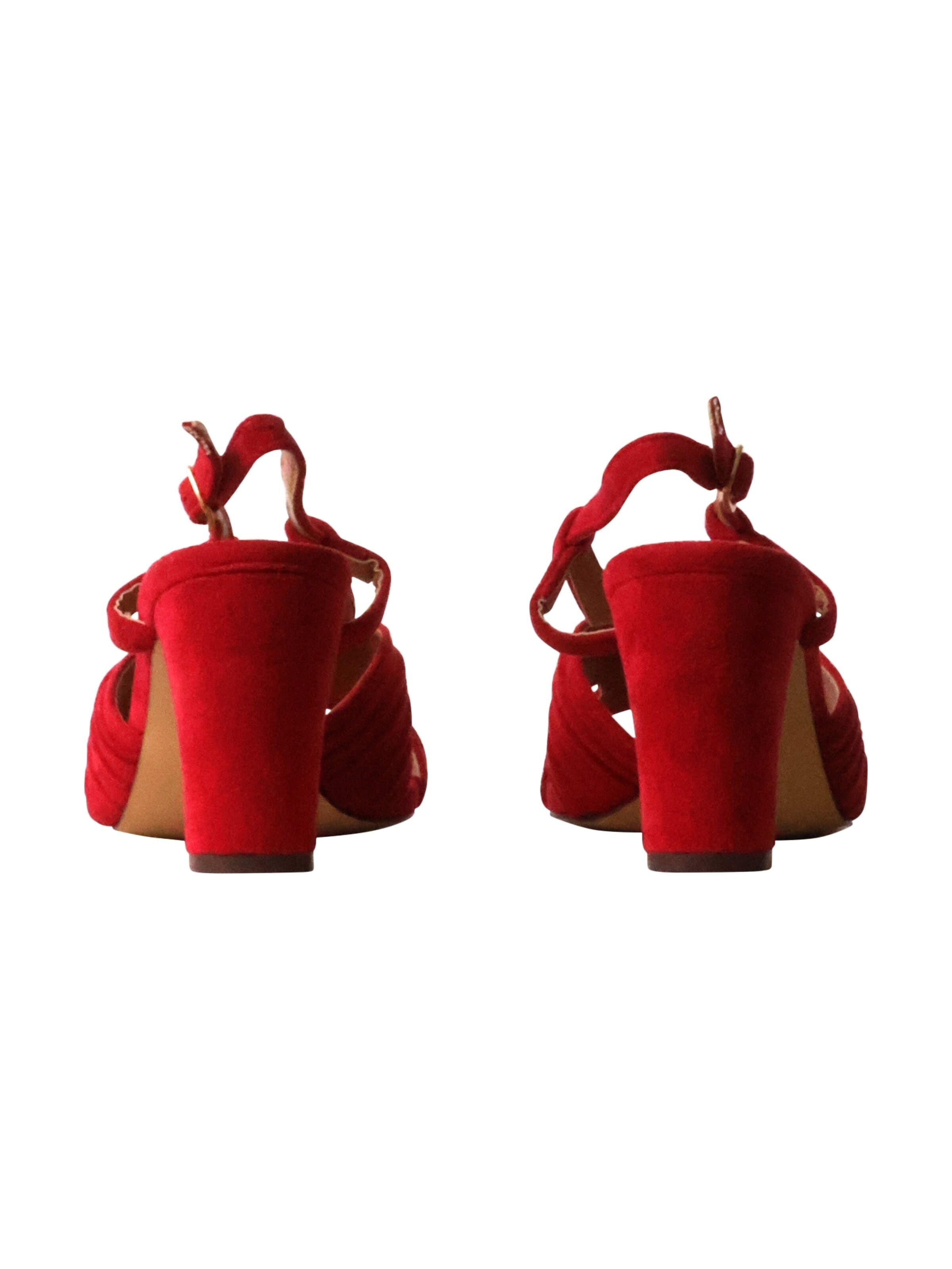 Sandales Super Mode en rouge