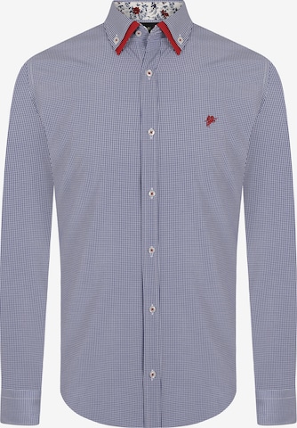 DENIM CULTURE Overhemd 'Trent' in Blauw: voorkant