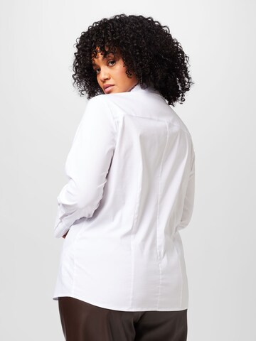 SAMOON - Blusa en blanco