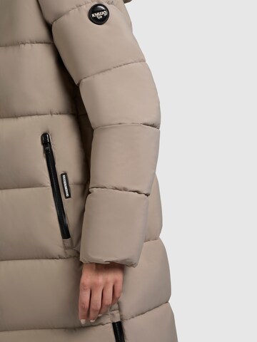 Cappotto invernale ' DOTE MATT ' di khujo in beige