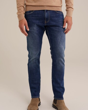 WE Fashion - regular Vaquero en azul: frente