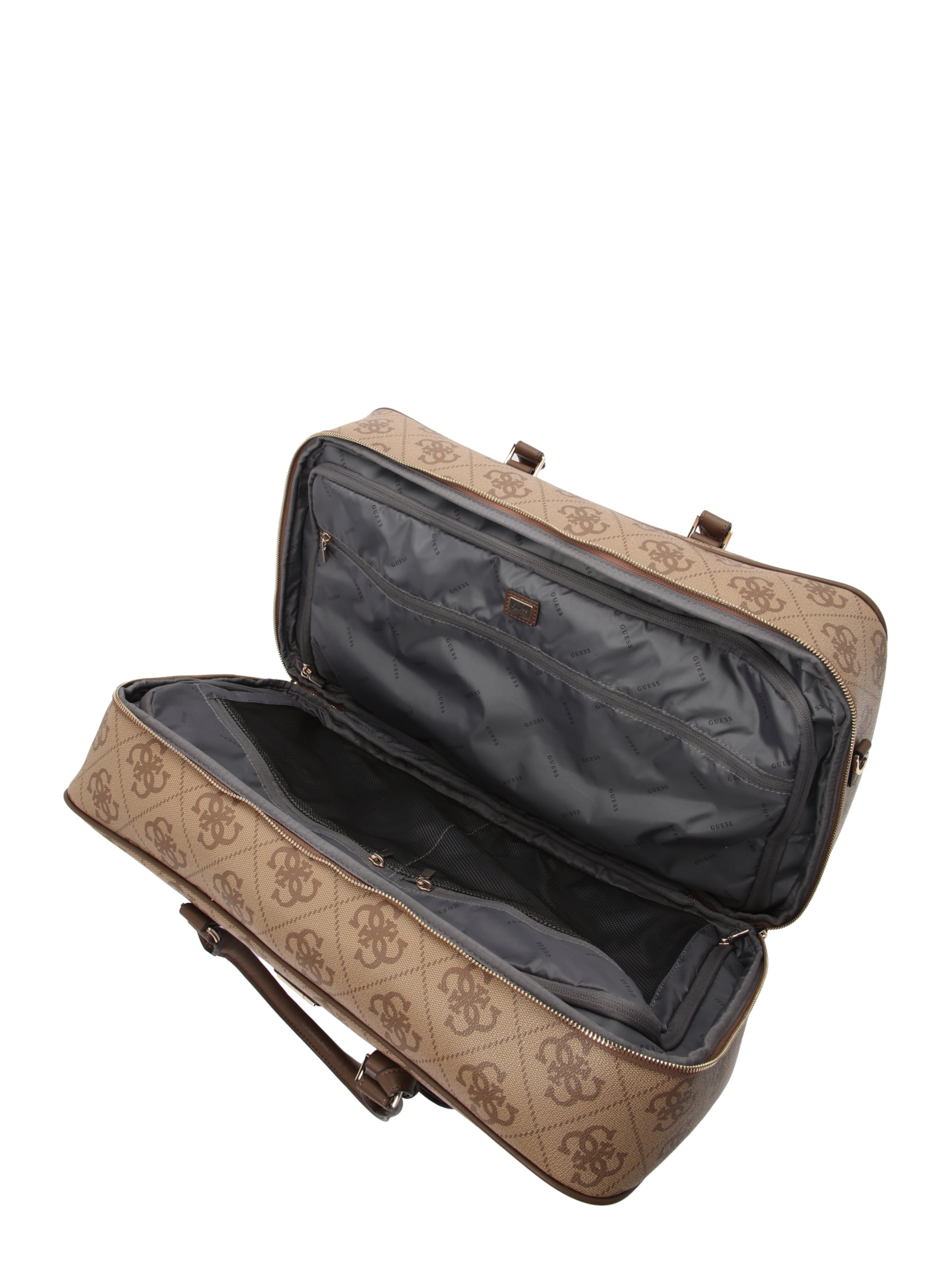 GUESS Дорожная сумка 'Berta' в Коричневый