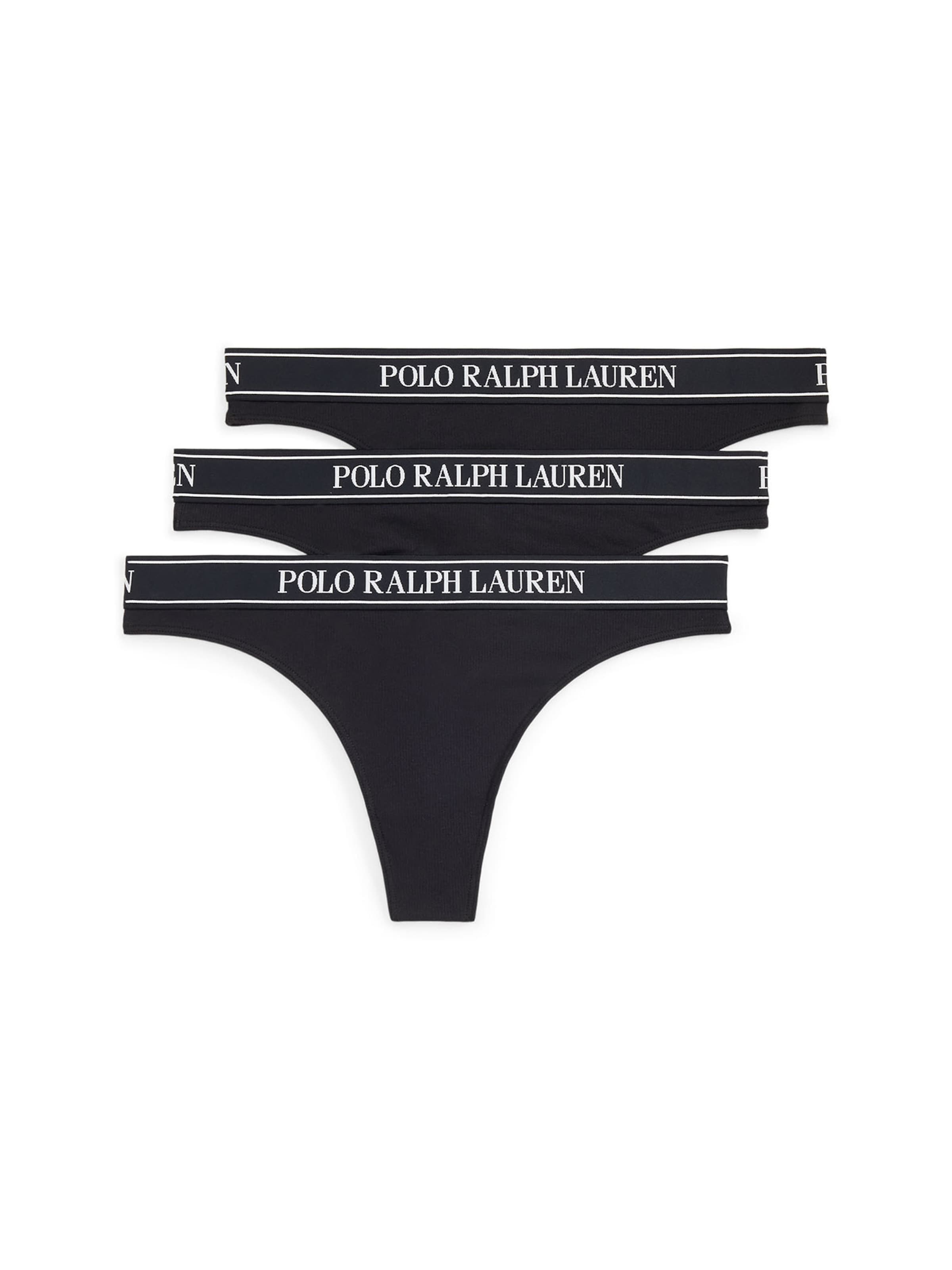 String ' Mid Rise - Polo Essentials ' Polo Ralph Lauren en noir : devant