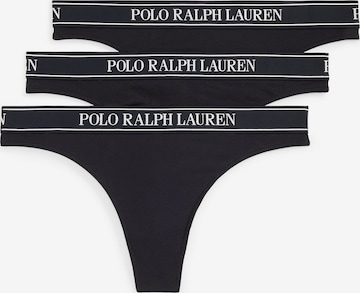 String ' Mid Rise - Polo Essentials ' Polo Ralph Lauren en noir : devant