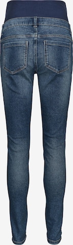 MAMALICIOUS Slimfit Jeans 'Paris' in Blau