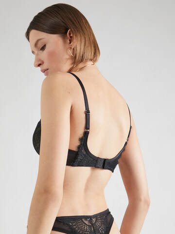 Hunkemöller Balconette Bra 'Mirabella' in Black