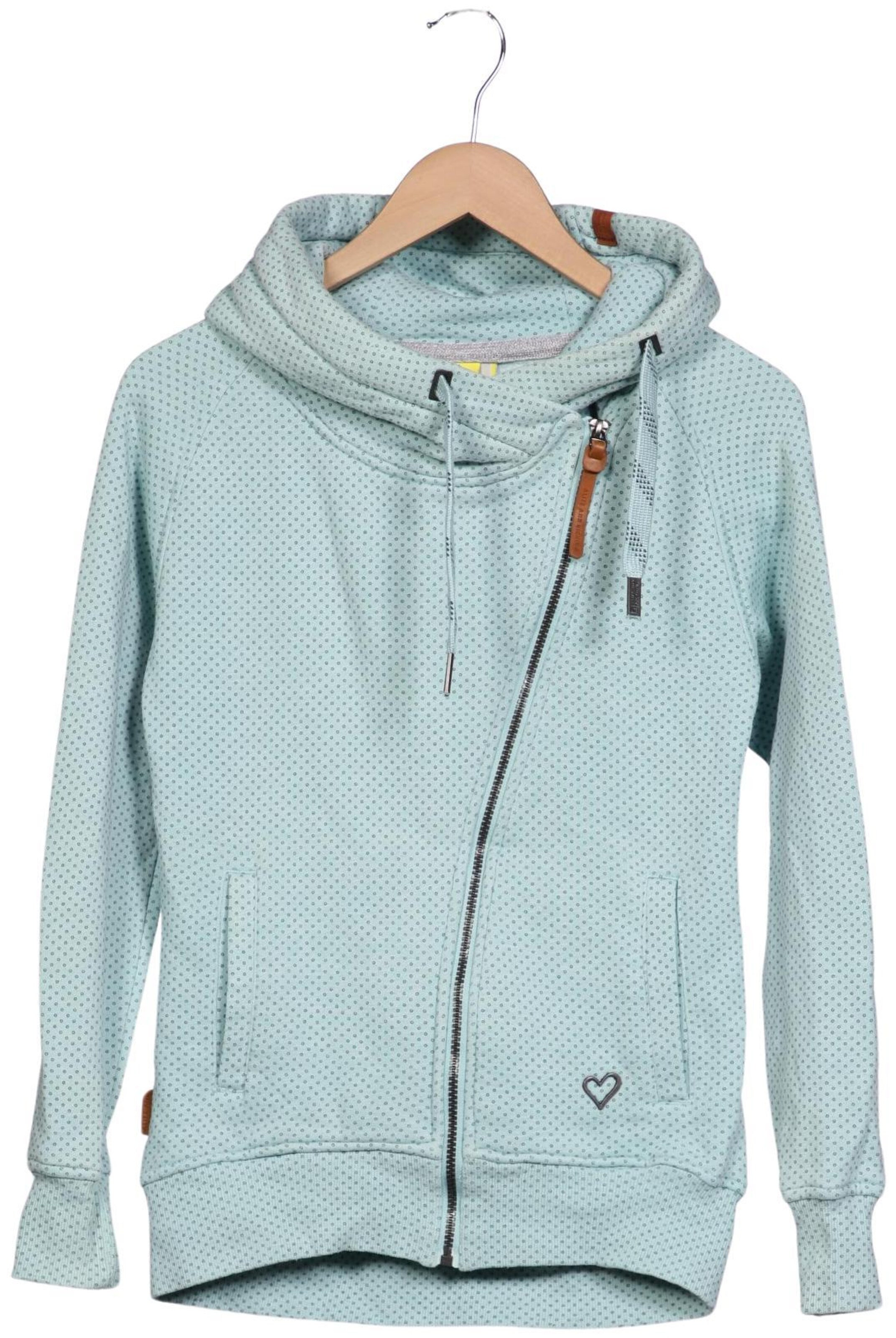 alife & kickin Sweatshirt & Zip-Up Hoodie in XS in Blue: front