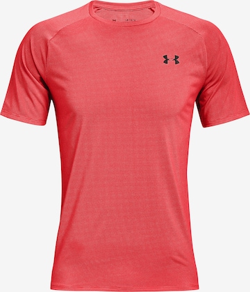 UNDER ARMOUR Functioneel shirt in Rood: voorkant