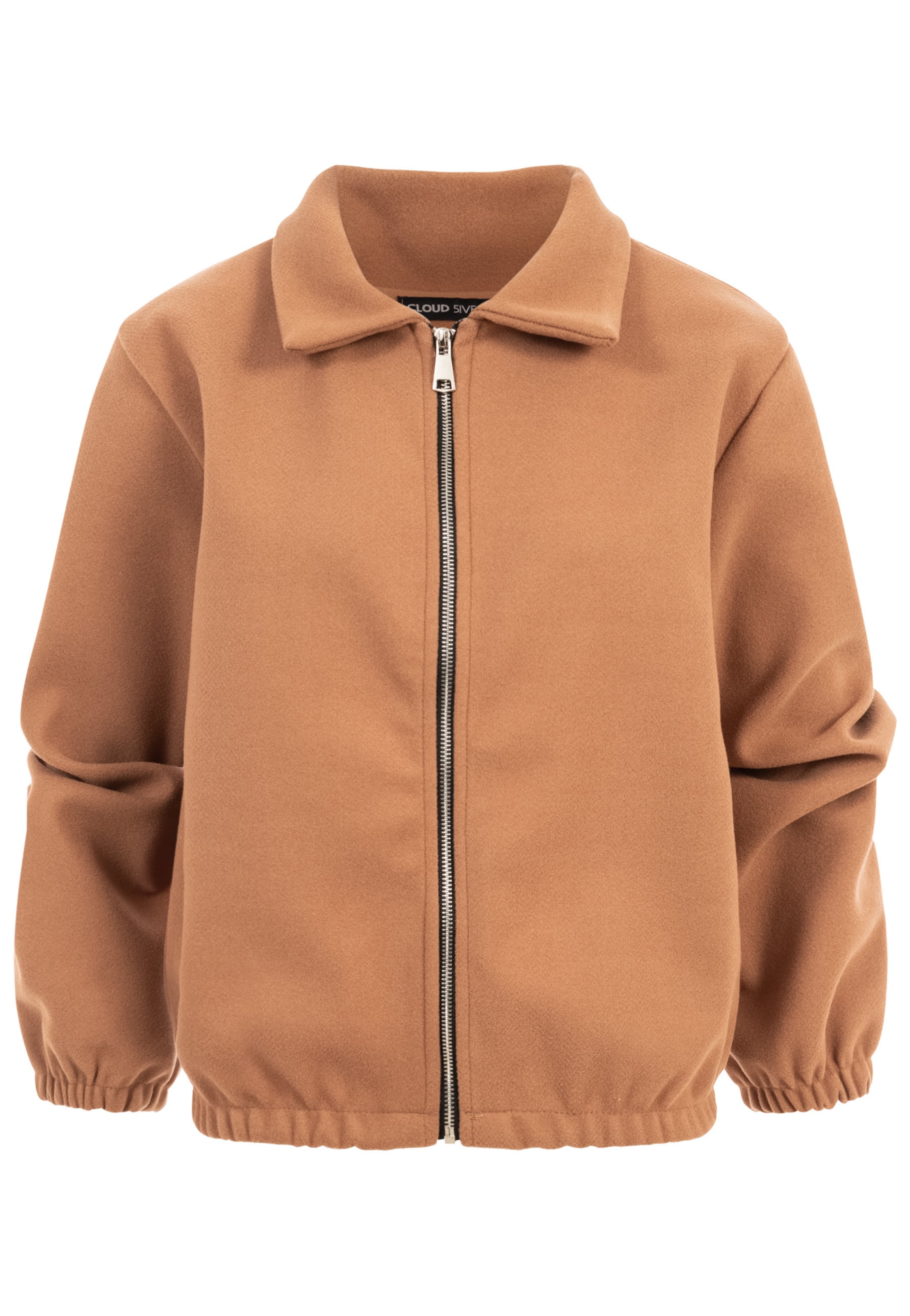 Veste mi-saison Cloud5ive en marron : devant
