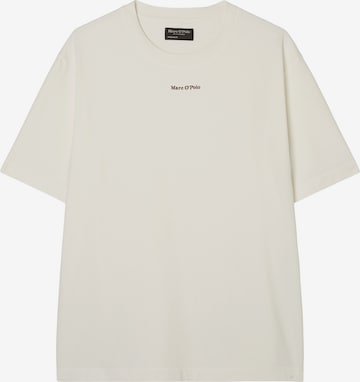 T-Shirt Marc O'Polo en blanc : devant