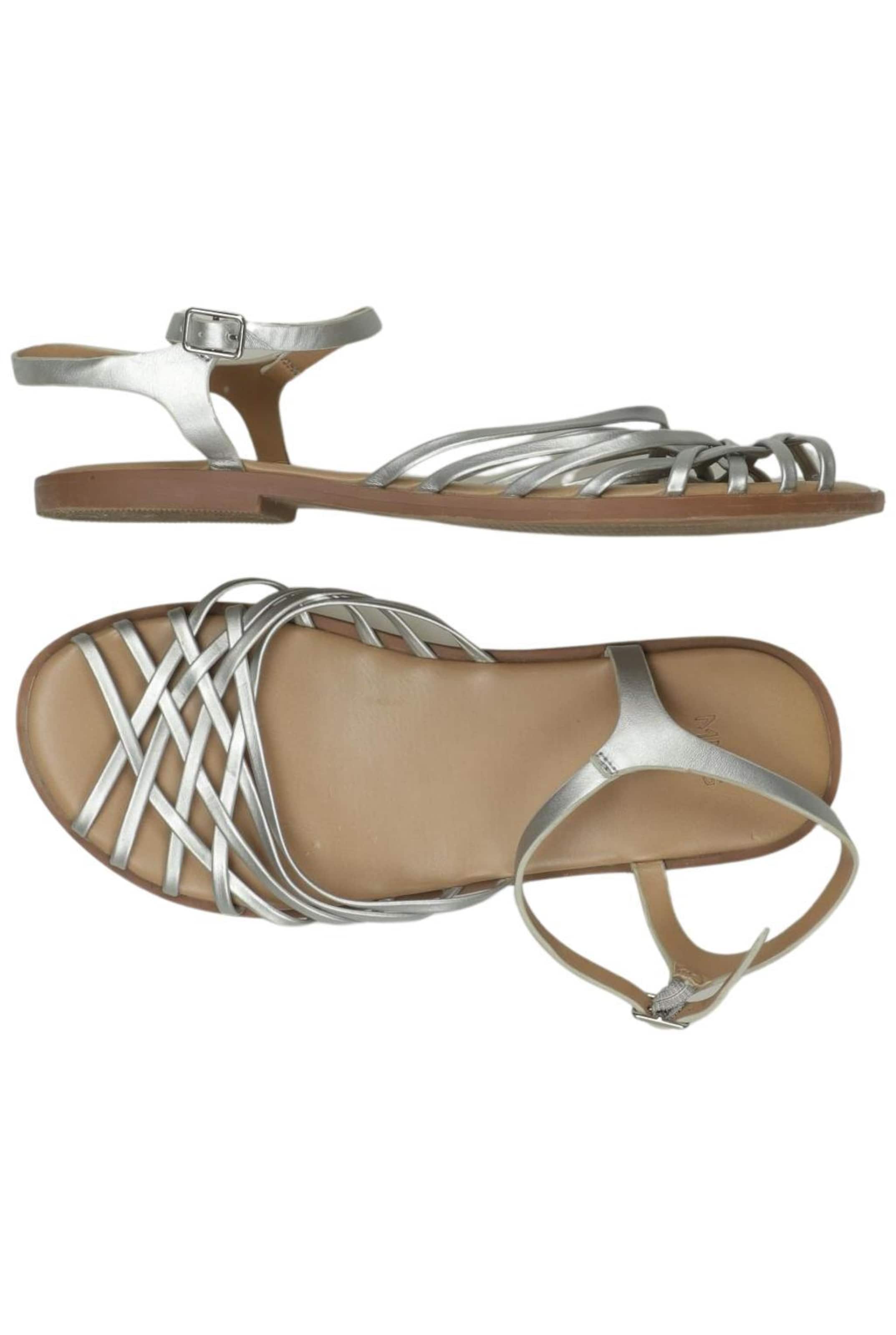 MANGO Sandals & High-Heeled Sandals in 37 in Silver: front