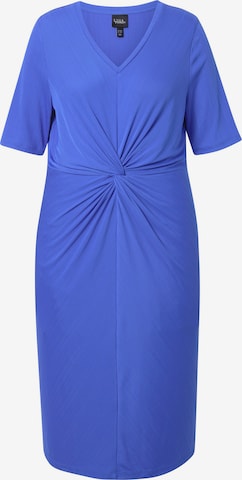 Robe Ulla Popken en bleu : devant