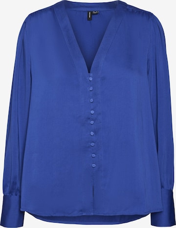 VERO MODA Blouse 'Gisana' in Blauw: voorkant