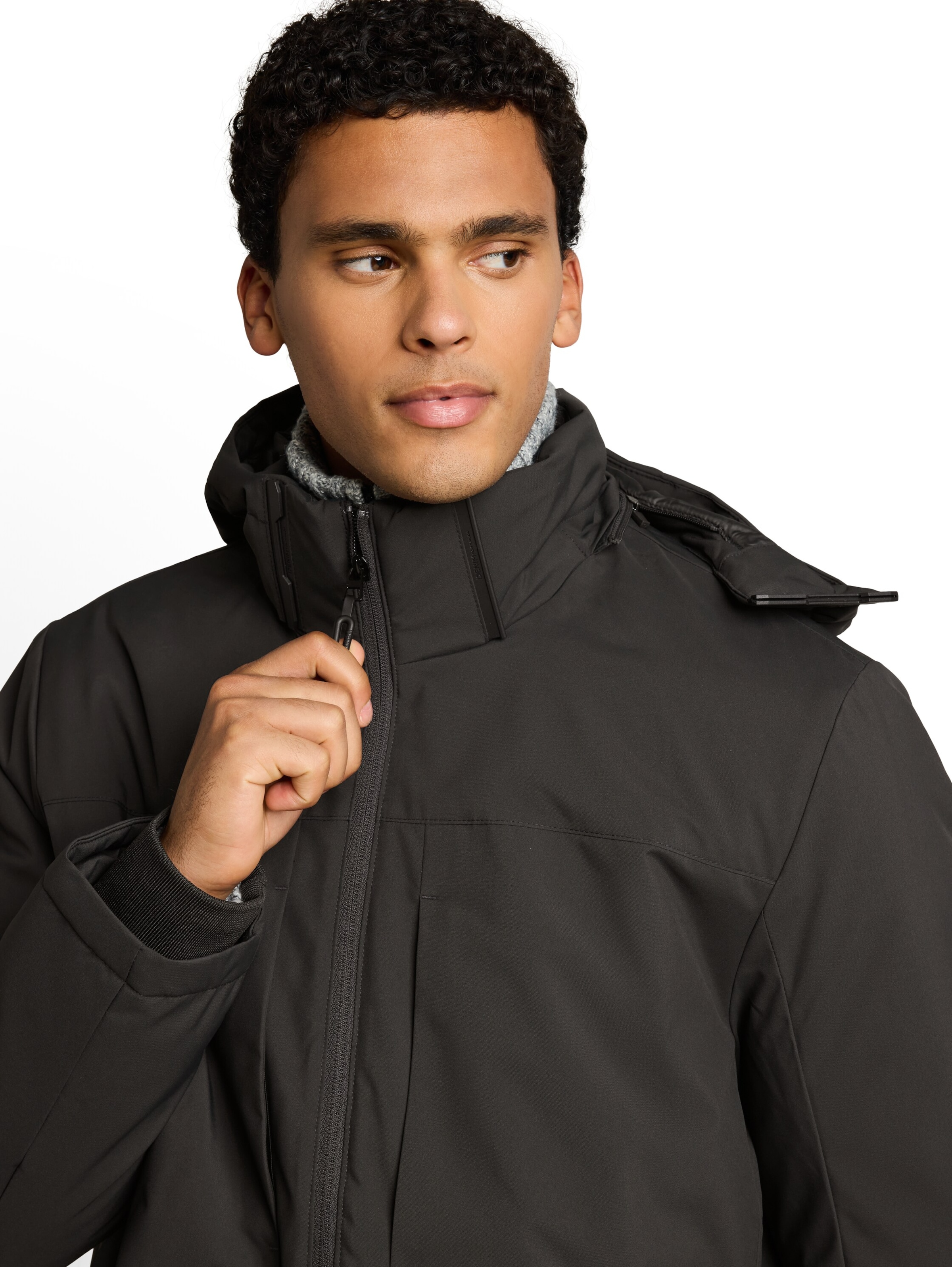 TOM TAILOR DENIM - Chaqueta de invierno en gris