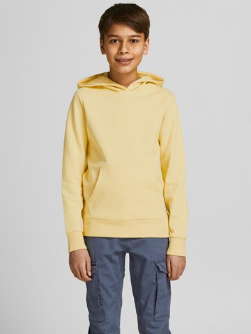 Jack & Jones JuniorSweater majica - žuta boja: prednji dio