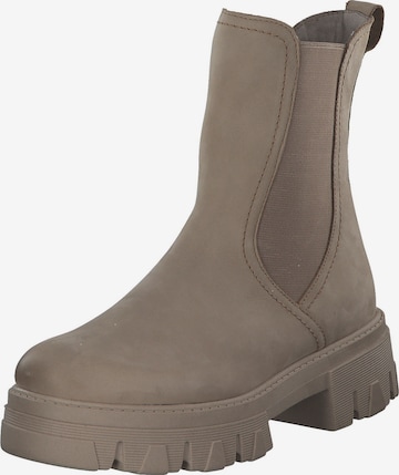 Chelsea Boots '25403' MARCO TOZZI en gris : devant