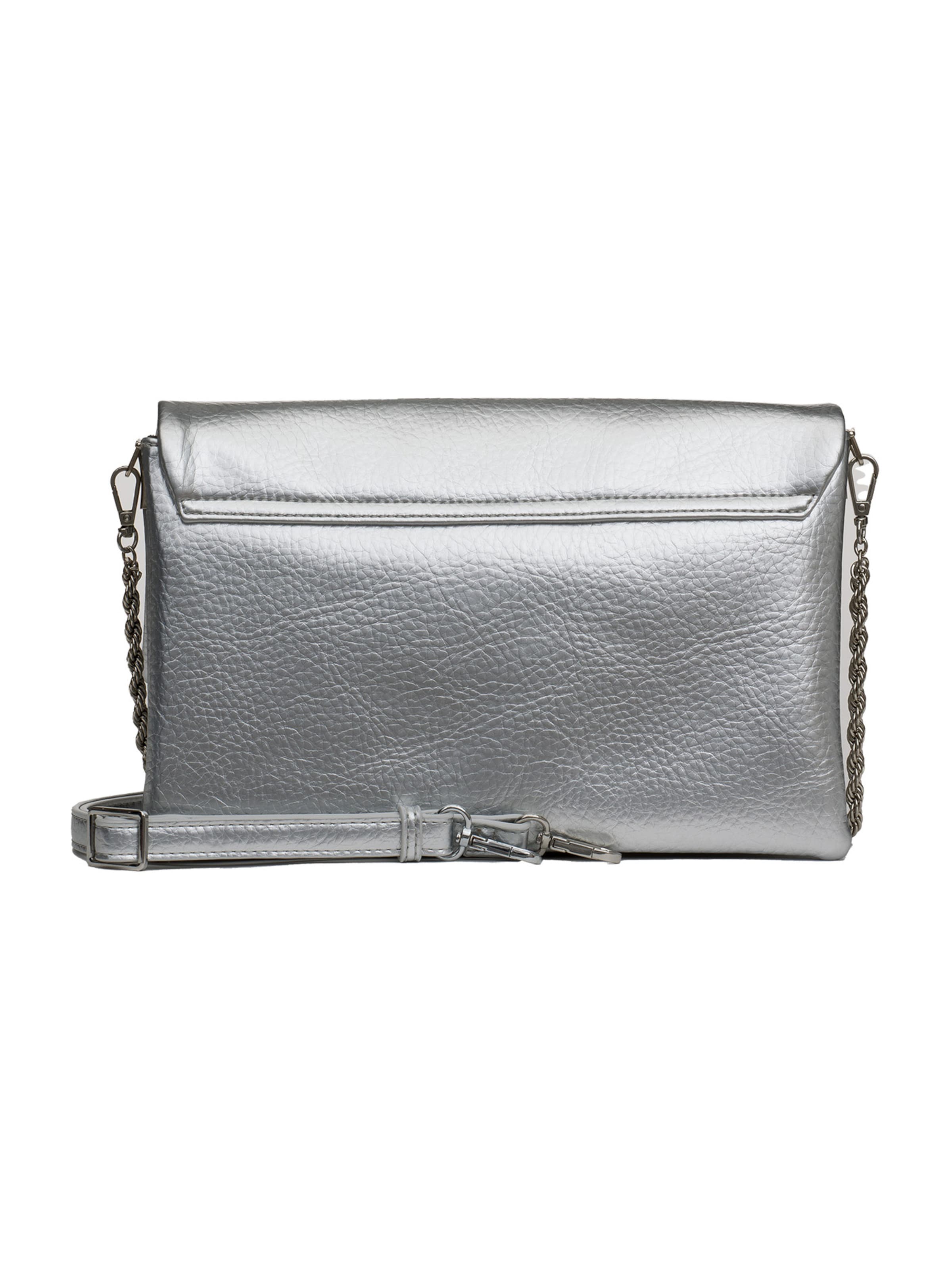 L.CREDI Crossbody bag 'Penina' in Silver