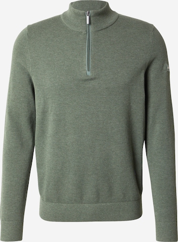 Pull-over bugatti en vert : devant