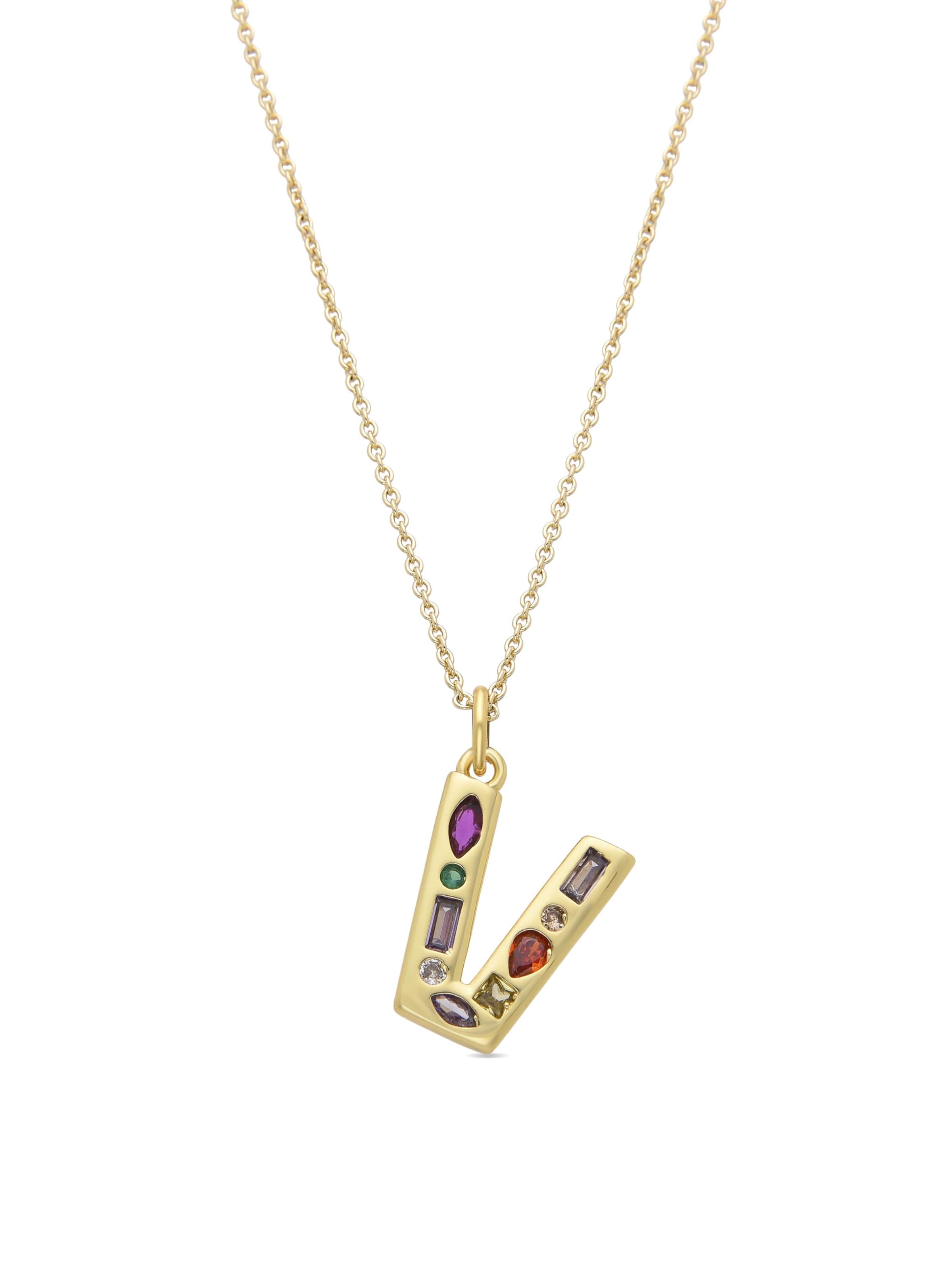 Collana 'Alphabet' in Onesize Luxenter di colore colori misti, Visualizzazione prodotti