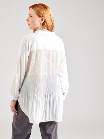 ONLY Carmakoma Bluse 'Freyja' i hvid