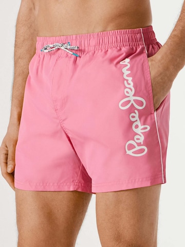 Pantaloncini da bagno di Pepe Jeans in rosa