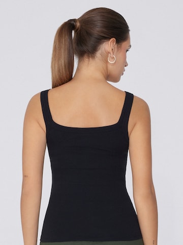 Tezenis Top in Schwarz