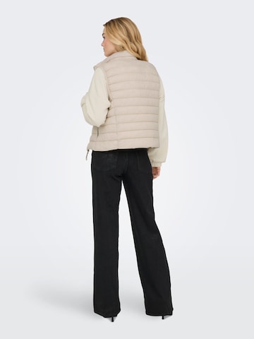 ONLY Weste 'ONLTAHIA' in Beige