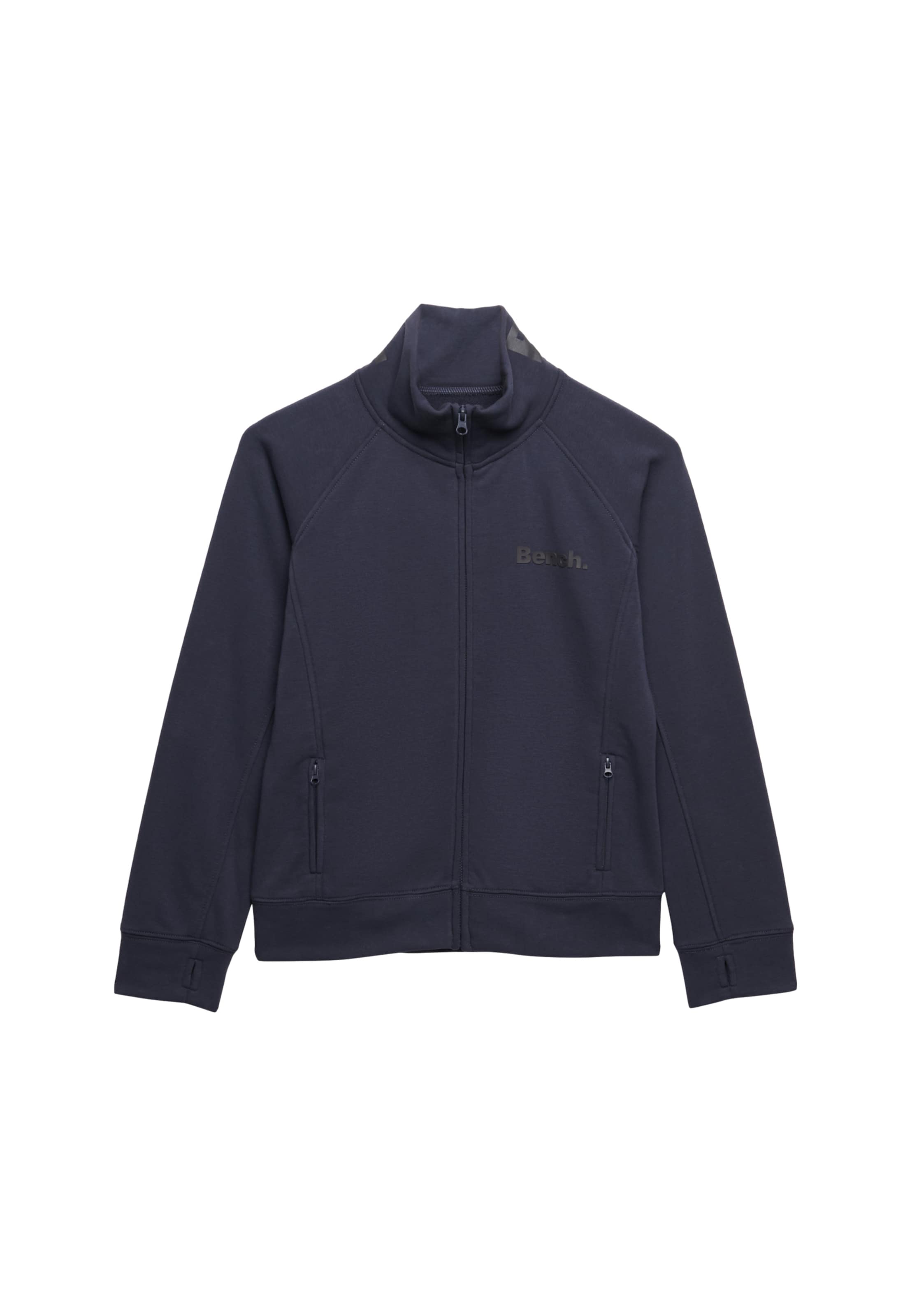 Veste de survêtement 'Bench x Superdry & Co' BENCH en bleu : devant